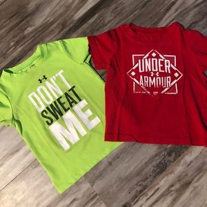 Under Armour 12 month shirts
